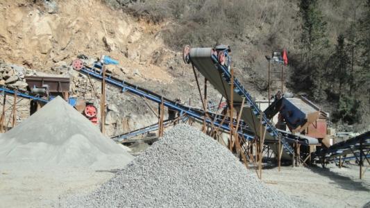 湖南郴州移动破碎站砂石处理设备